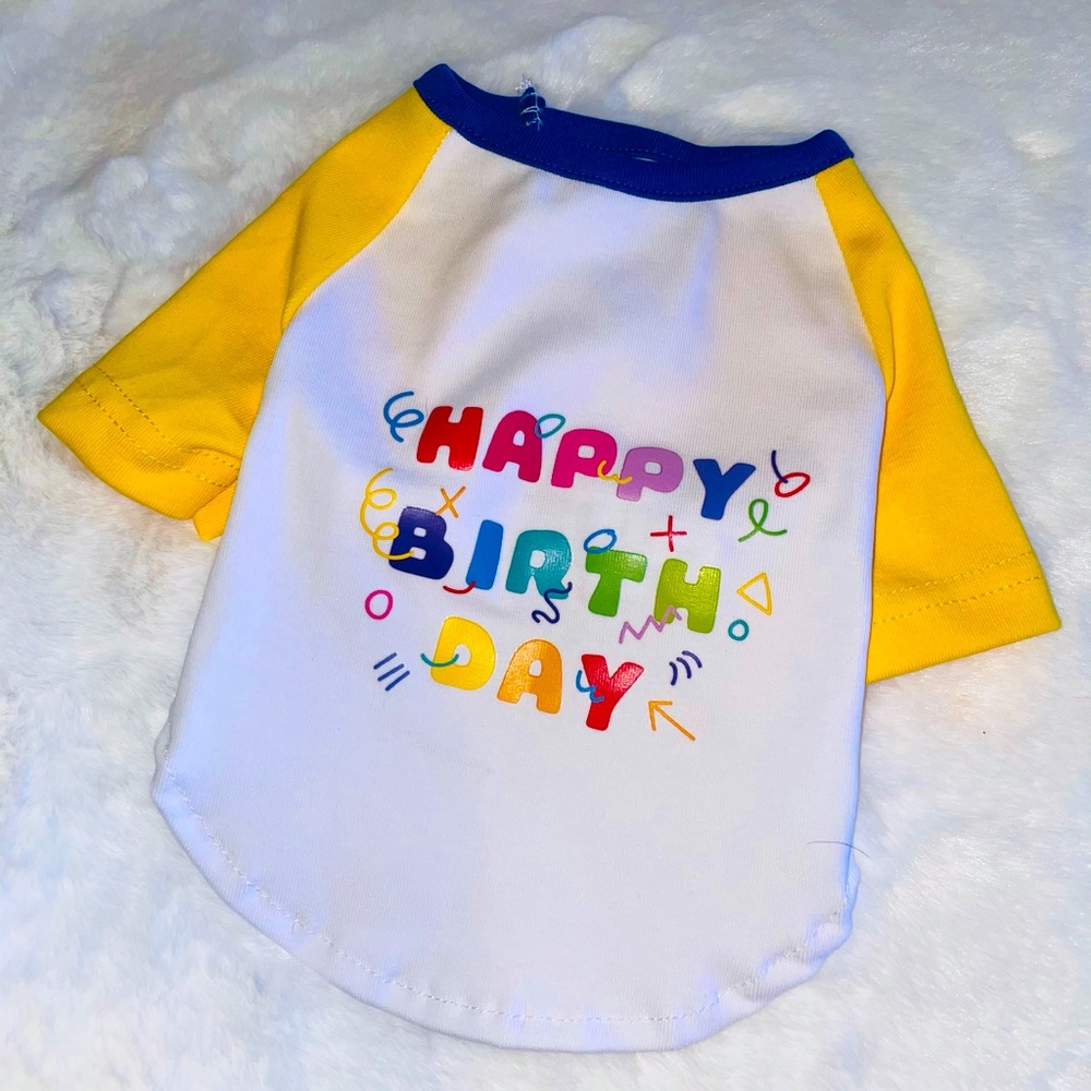 Boy Graphic Pet Birthday Tank